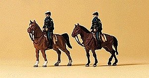 Police -- Mounted Police USA, N, Preiser Kg 79149