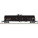 ACF 23,500-Gallon Tank Car - Ready to Run - Master(R) -- ACFX 76361 (black, reportin, HO, Atlas Model Railroad Co. 20007619