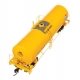40′ Trinity 14,000-Gallon Molten Sulfur Tank Car - Ready to Run -- Trinity Leasing (YLW) 135024, HO, WalthersProto 100074