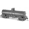 36` 10,000 Gallon USRA Tank Car w/54` Dome - Kit -- Undecorated Single Car, HO, Tichy Train Group 4020