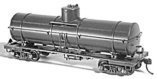 36` 10,000 Gallon USRA Tank Car w/54` Dome - Kit -- Undecorated Single Car, HO, Tichy Train Group 4020