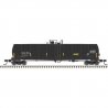ACF 23,500-Gallon Tank Car - Ready to Run - Master(R) -- GLNX 2522 (black, reporting , N, Atlas Model Railroad Co. 50006975