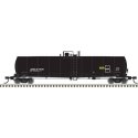 ACF 23,500-Gallon Tank Car - Ready to Run - Master(R) -- Amoco AMOX 23930 (black, rep, N, Atlas Model Railroad Co. 50006960