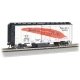 Track Cleaning 40′ Boxcar, Removable Dry Pad - Ready to Run - Silver Series -- Western Pacif, HO, Bachmann Industries 16322