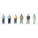 Standing Men pkg(6), Z, Preiser Kg 88561