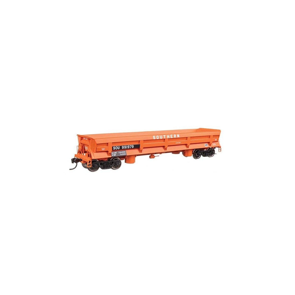 45′ Difco(R) Dump Car - Ready to Run -- Southern Railway 991979, HO, WalthersProto 110077
