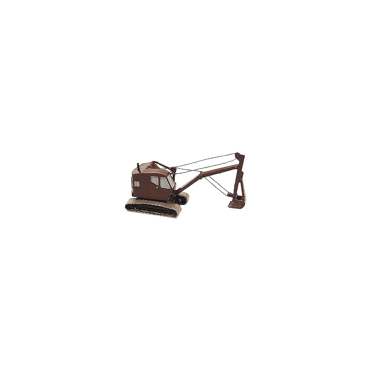 Construction Equipment -- Bantam Backhoe Excavator, N, Railway Express Miniatures 2161