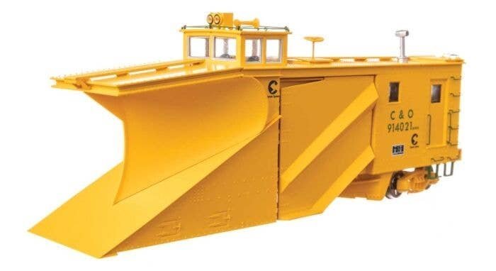 Russell Snowplow - Ready to Run -- Chessie System C&O 914021, HO, WalthersProto 110031