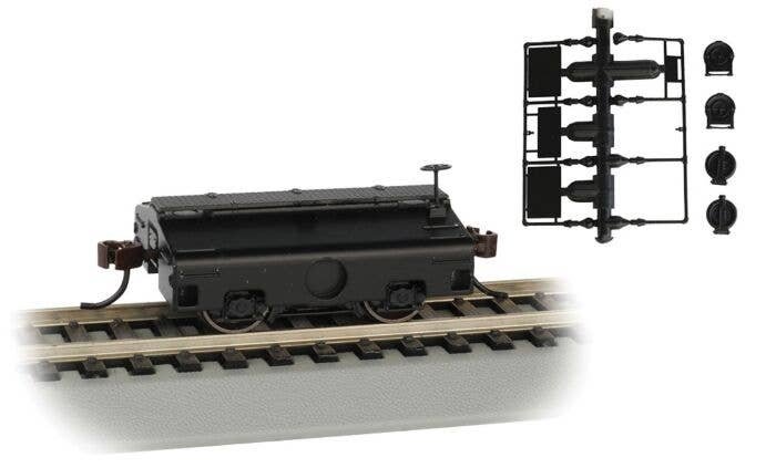 Scale Test Weight Car - Ready to Run with Uninstalled Details -- Undecorated, HO, Bachmann Industries 74405