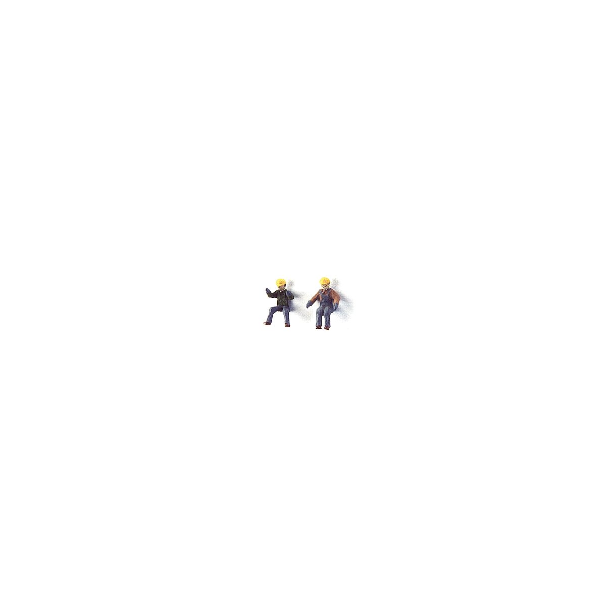 Maintenance-of-Way (MOW) / Work Train Equipment (Unpainted Metal Kit) -- Figures - Seated Equipm, HO, Custom Finishing 7036