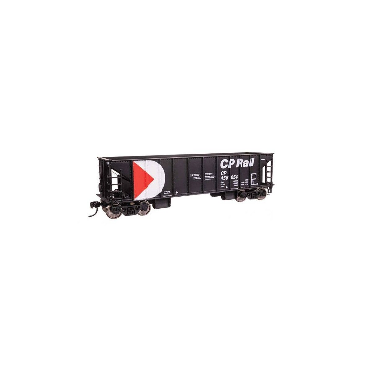 41′ Ballast Hopper - Ready to Run -- Canadian Pacific 456054, HO, WalthersMainline 57009