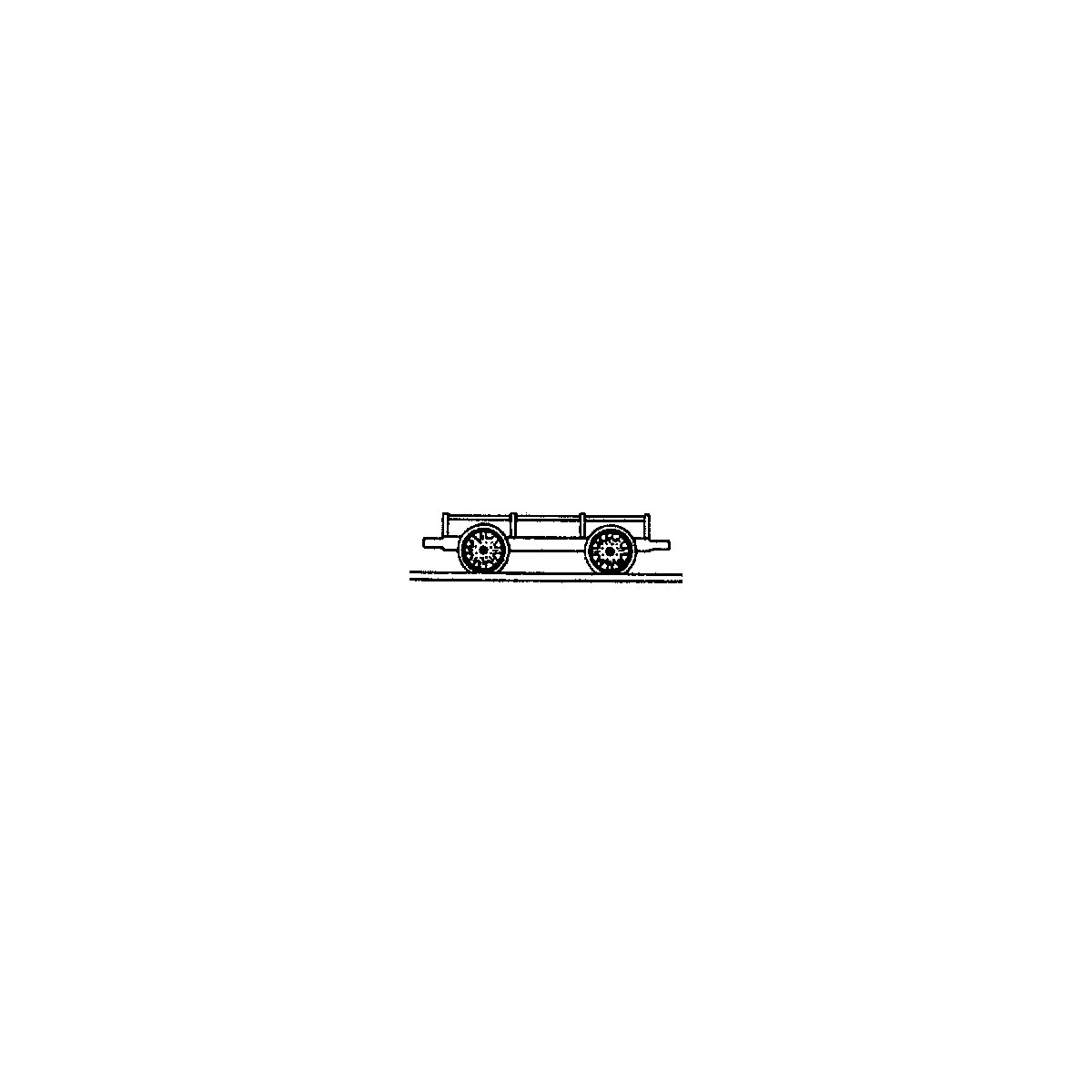 Fairmont Push-Car -- Plastic - Kit, HOn3, Grandt Line Products Inc 5024