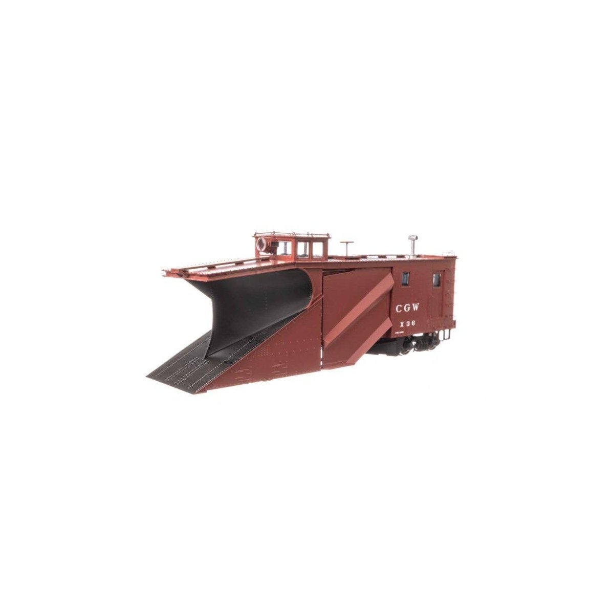 Russell Snowplow - Ready to Run -- Chicago Great Western X36, HO, WalthersProto 110032