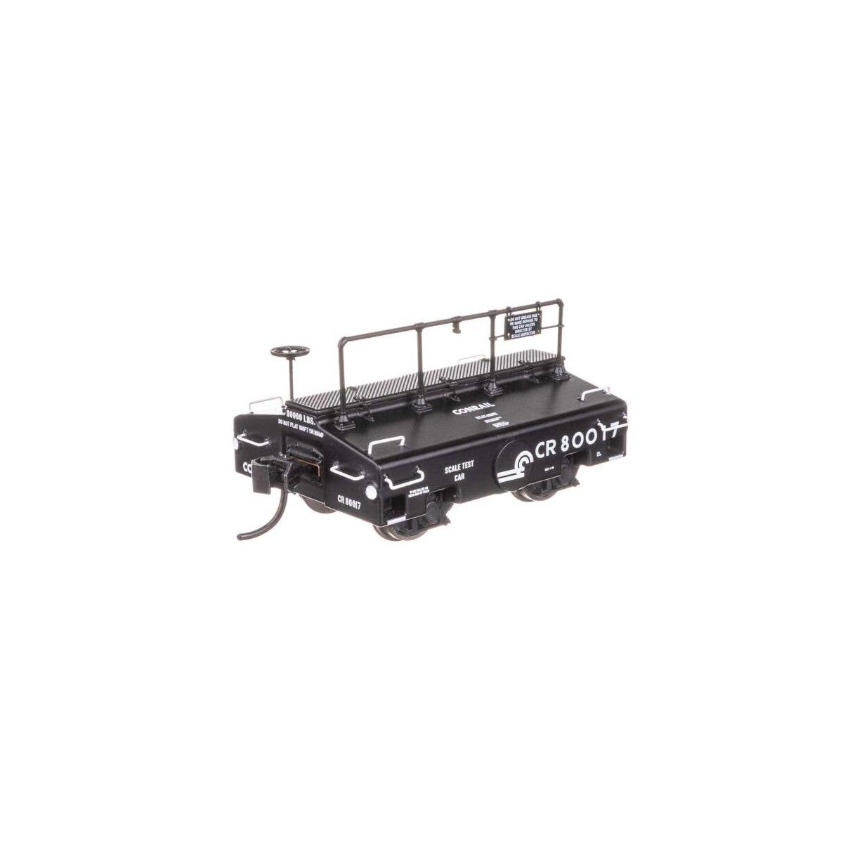 Scale Test Car -- Conrail 80017, HO, WalthersProto 105304
