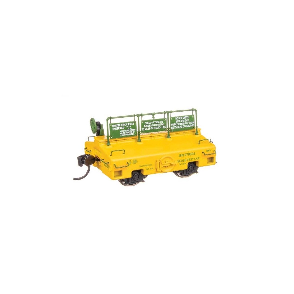 Scale Test Car -- Burlington Northern 979004, HO, WalthersProto 105301