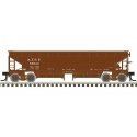 70-Ton Hart Ballast Car - Ready to Run - Master(R) -- Santa Fe 86541 (Boxcar Red, wh, HO, Atlas Model Railroad Co. 20006807