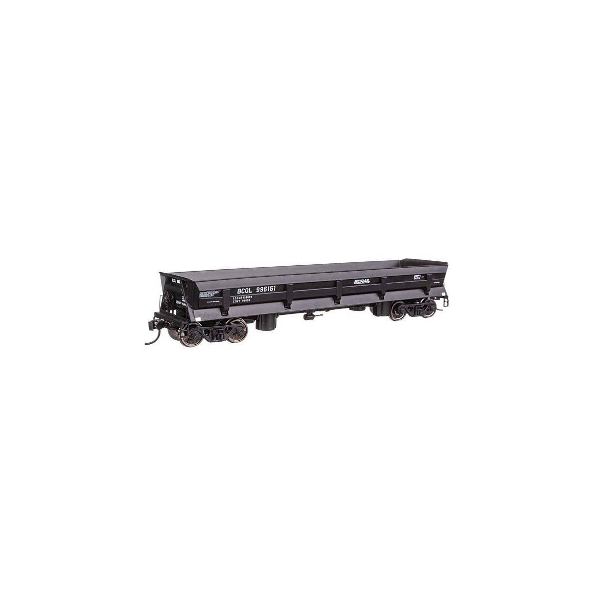 45′ Difco(R) Dump Car - Ready to Run -- British Columbia Railway 996151, HO, WalthersProto 110060