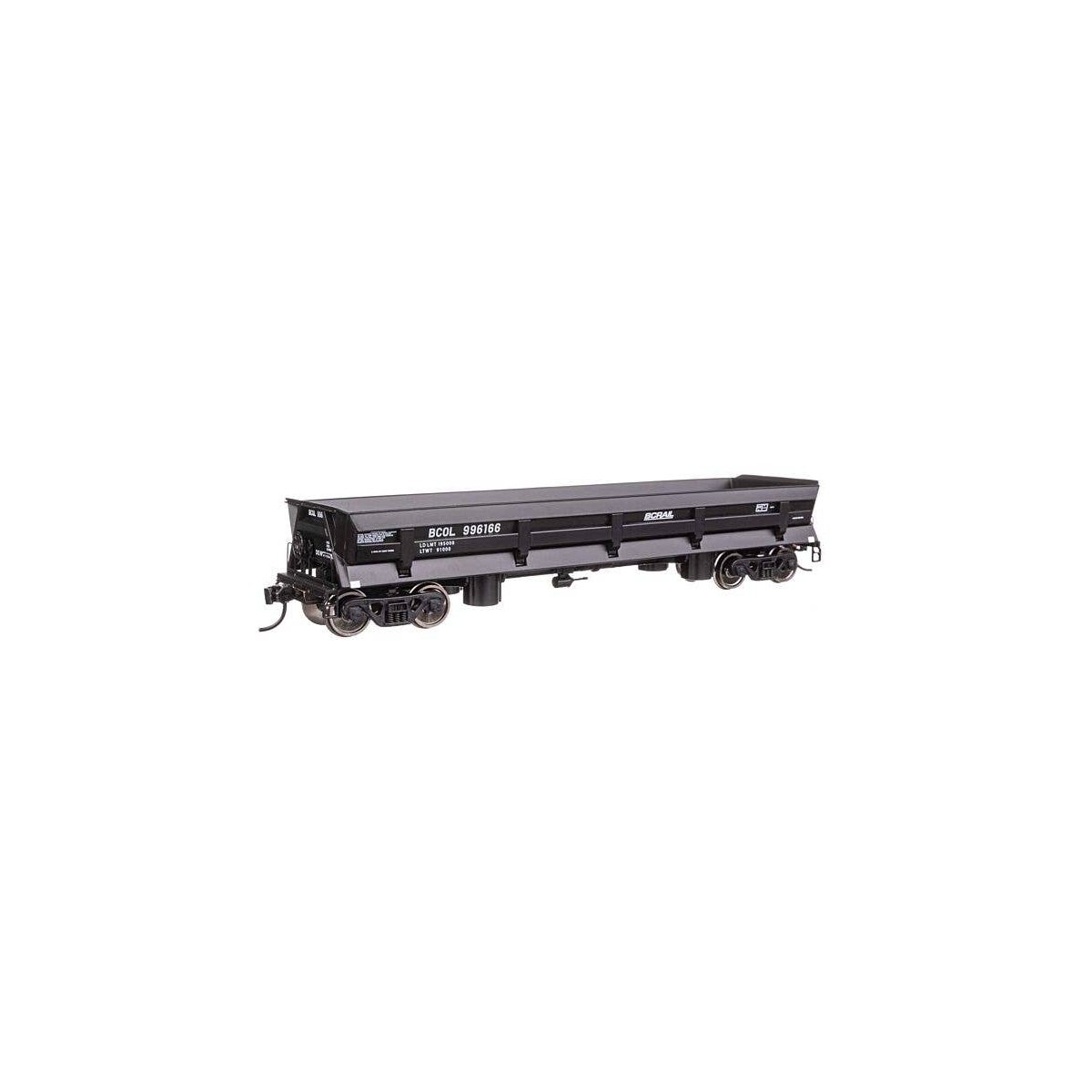45′ Difco(R) Dump Car - Ready to Run -- British Columbia Railway 996166, HO, WalthersProto 110061