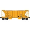 70-Ton 2-Bay Ballast Hopper with Side Chutes (Ballast Gates) - Ready to Run -- Conrail , HO, Bowser Manufacturing Co. 43663