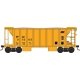 70-Ton 2-Bay Ballast Hopper with Side Chutes (Ballast Gates) - Ready to Run -- Penn Cen, HO, Bowser Manufacturing Co. 43679