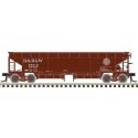 70-Ton Hart Ballast Car - Ready to Run - Master(R) -- Denver & Rio Grande Western 25, HO, Atlas Model Railroad Co. 20006804