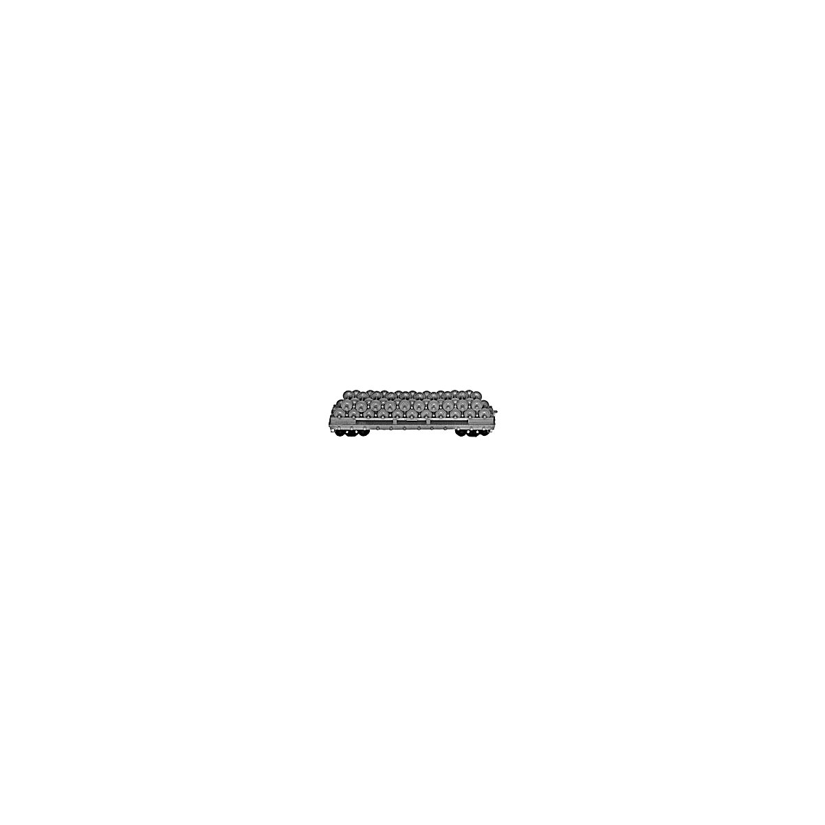 40′ Company Wheel Service Flatcar w/Load - Kit -- Undecorated Single Car, HO, Tichy Train Group 4023
