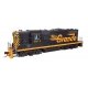 EMD GP9 Phase II with High Hood - ESU(R) Sound and DCC -- Denver & Rio Grande Western 5911 (bla, HO, WalthersMainline 20496