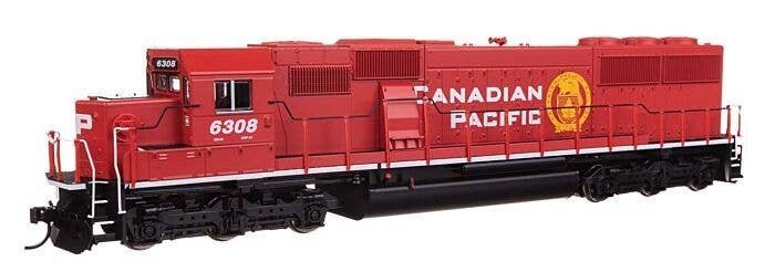 EMD SD60 Spartan Cab with ESU(R) Sound and DCC -- Canadian Pacific 6308, HO, WalthersMainline 19763