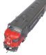 EMD FP7 & F7B Standard DC -- Southern Pacific(TM) 6448 & 8298 (gray, Scarlet, white), HO, WalthersProto 49558