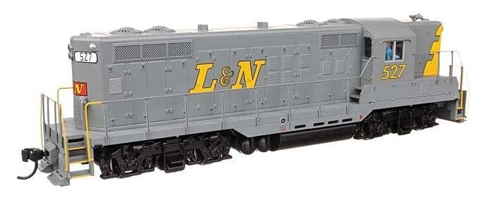 EMD GP9 Phase II with High Hood - ESU(R) Sound and DCC -- Louisville & Nashville 527, HO, WalthersMainline 20499