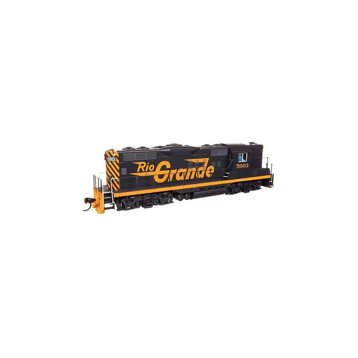 EMD GP9 Phase II with High Hood - ESU(R) Sound and DCC -- Denver & Rio Grande Western 5903, HO, WalthersMainline 20495