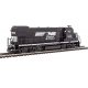 EMD GP15-1 - Standard DC -- Norfolk Southern (black, white), HO, WalthersTrainline 2504