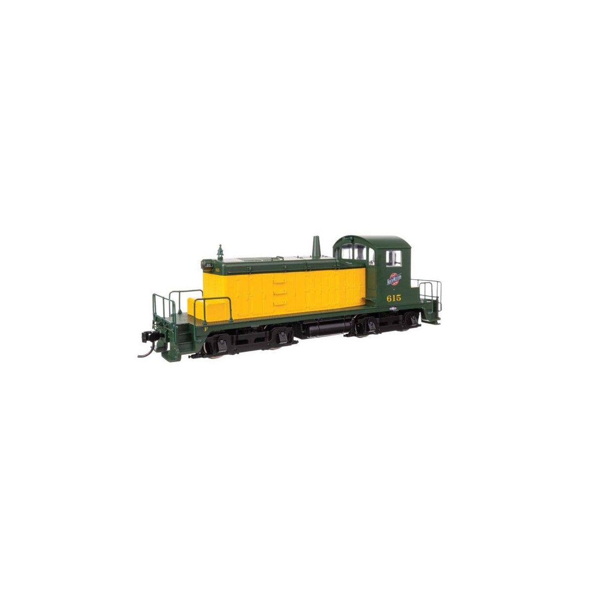EMD SW1 - Standard DC -- Chicago & North Western(TM) 615, HO, WalthersMainline 9242