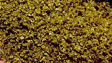 SuperLeaf Scale Model Leaf Flake - 16oz 454g Shaker -- Moss Green, ALL, Scenic Express 6142