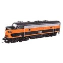 EMD F7 A - ESU Sound and DCC -- Bessemer & Lake Erie 718A, HO, WalthersMainline 21402