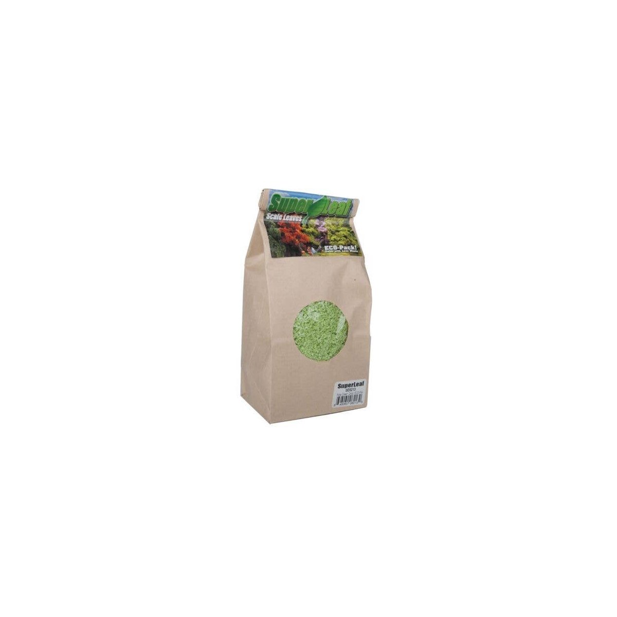 SuperLeaf Scale Model Leaf Flake 24oz ECO-Pak -- Pale Green, ALL, Scenic Express 6213