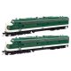 EMD E8 A-A - Standard DC -- Southern 6902 & 6910, HO, WalthersProto 49920