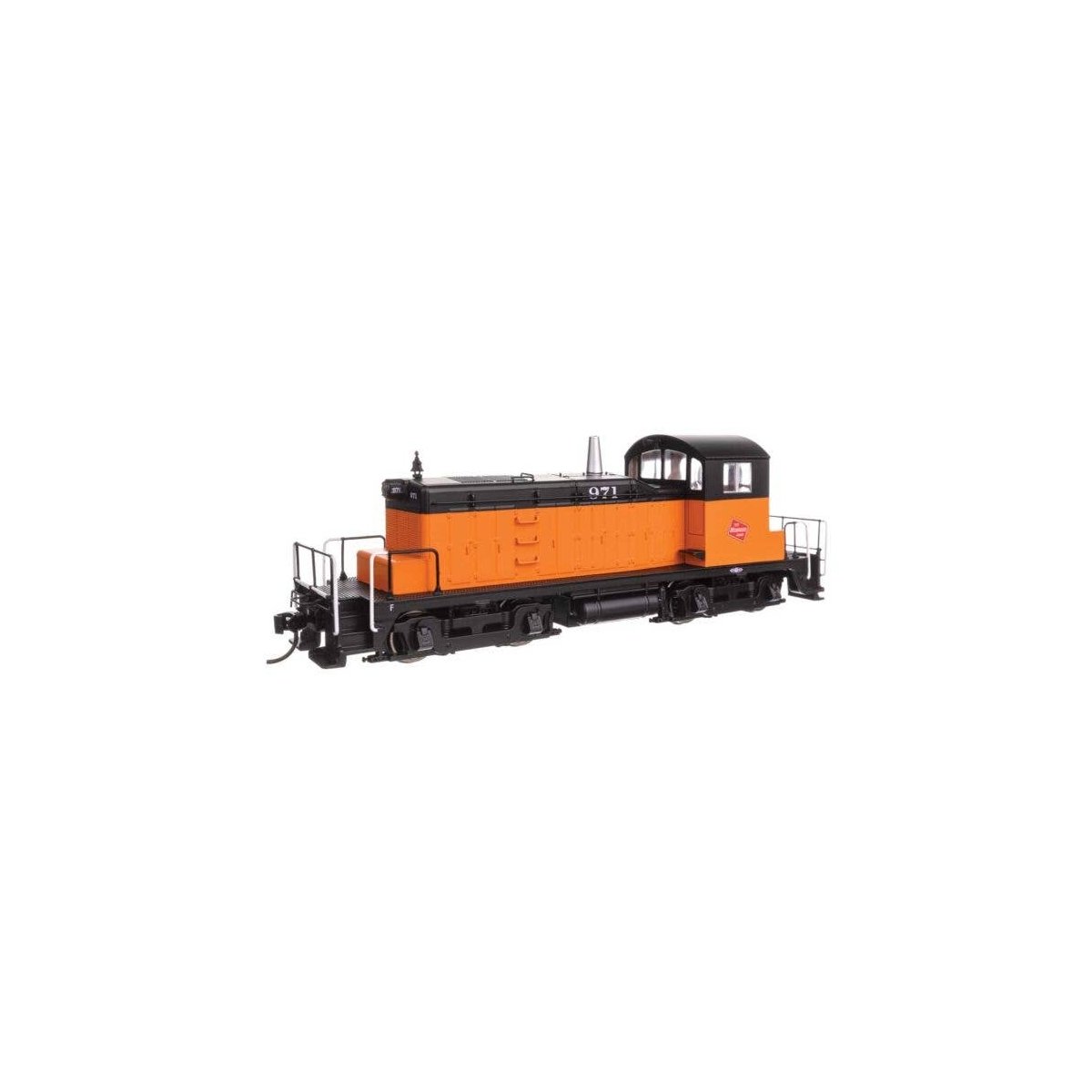 EMD SW1 - Standard DC -- Milwaukee Road 971, HO, WalthersMainline 9245