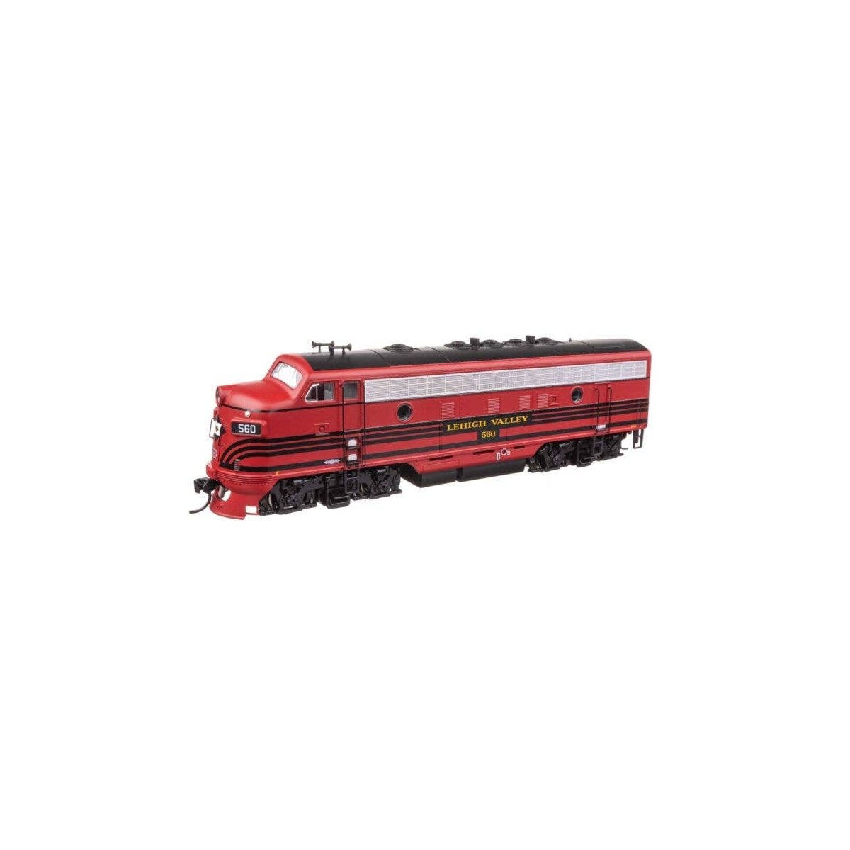 EMD F7 A - Standard DC -- Lehigh Valley 560, HO, WalthersMainline 11408
