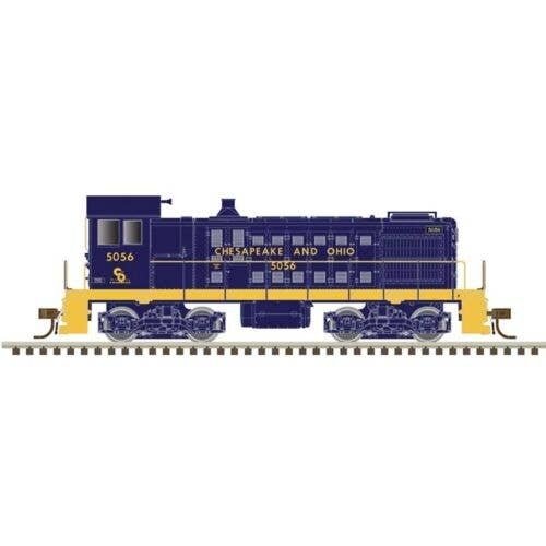 Alco S2 w/LokSound & DCC - Master(R) -- Chesapeake & Ohio 9173 (blue, yellow), N, Atlas Model Railroad Co. 40005720