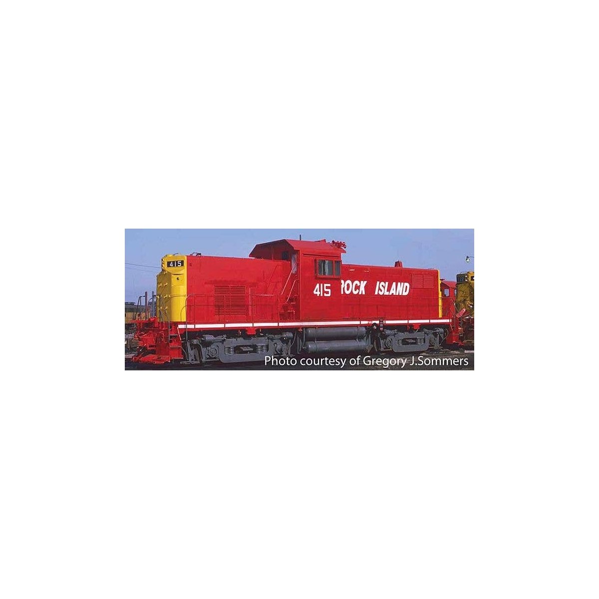 Alco C415 - LokSound & DCC -- Rock Island 421 (red, yellow), HO, Bowser Manufacturing Co. 60554
