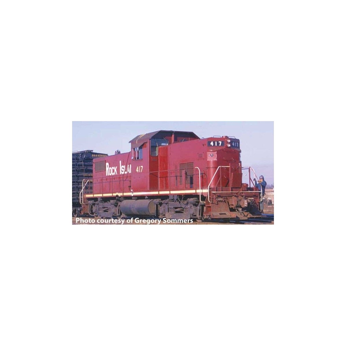 Alco C415 - LokSound & DCC -- Rock Island 422 (maroon, white), HO, Bowser Manufacturing Co. 60565