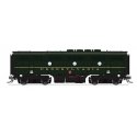 EMD F3B - Sound and DCC - Paragon4(TM) -- Pannsylvania Railroad 9513B (Single Stripe, Br, HO, Broadway Limited Imports 9675