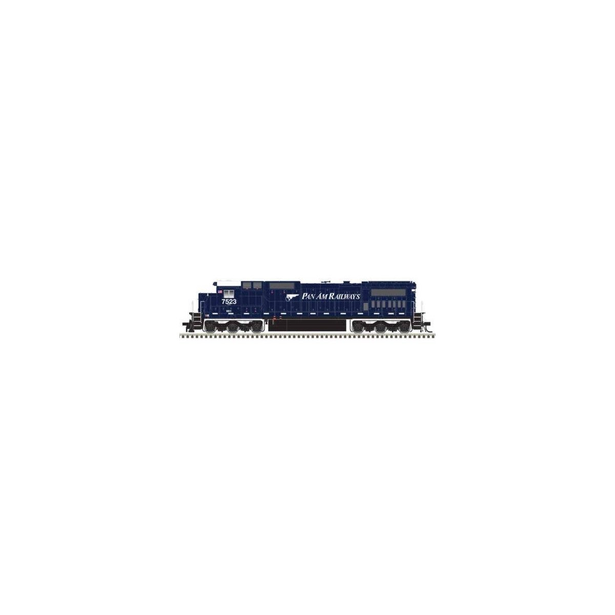 GE Dash 8-40C - Front Ditch Lights - LokSound & DCC - Master(R) -- Pan Am Railways 75, N, Atlas Model Railroad Co. 40005681