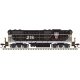 EMD GP7 - Standard DC - Classic(R) Silver -- Missouri Pacific 216 (Ex-C&EI, black, w, HO, Atlas Model Railroad Co. 10003937