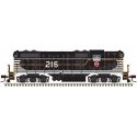 EMD GP7 - Standard DC - Classic(R) Silver -- Missouri Pacific 216 (Ex-C&EI, black, w, HO, Atlas Model Railroad Co. 10003937