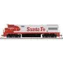 GE U28CG - Standard DC - Master(R) Silver -- Santa Fe 359 (Early Passenger Warbonnet, HO, Atlas Model Railroad Co. 10004601
