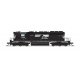EMD SD40-2 Low Nose - Standard DC - Stealth -- Norfolk Southern 1633 (black, white, Horse, N, Broadway Limited Imports 9488