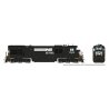 GE C36-7 - Standard DC -- Norfolk Southern 8535 (Claytor Scheme, black, white), HO, Rapido Trains Inc 42123