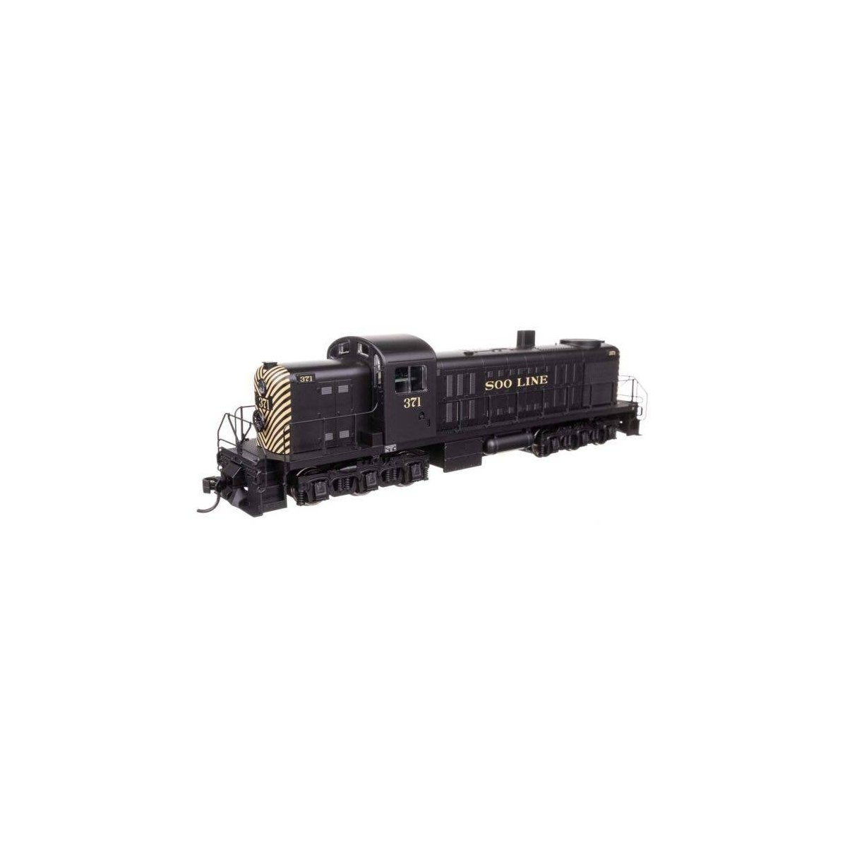 Alco RSC-2 - ESU(R) Sound and DCC -- Soo Line 371, HO, WalthersMainline 20723